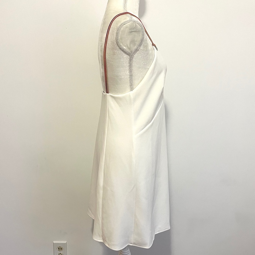 Zara rainbow rope strap white dress medium - Picture 5 of 9